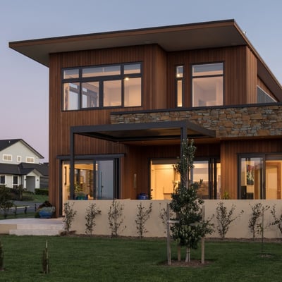 Aluminium facade projects by Aurae